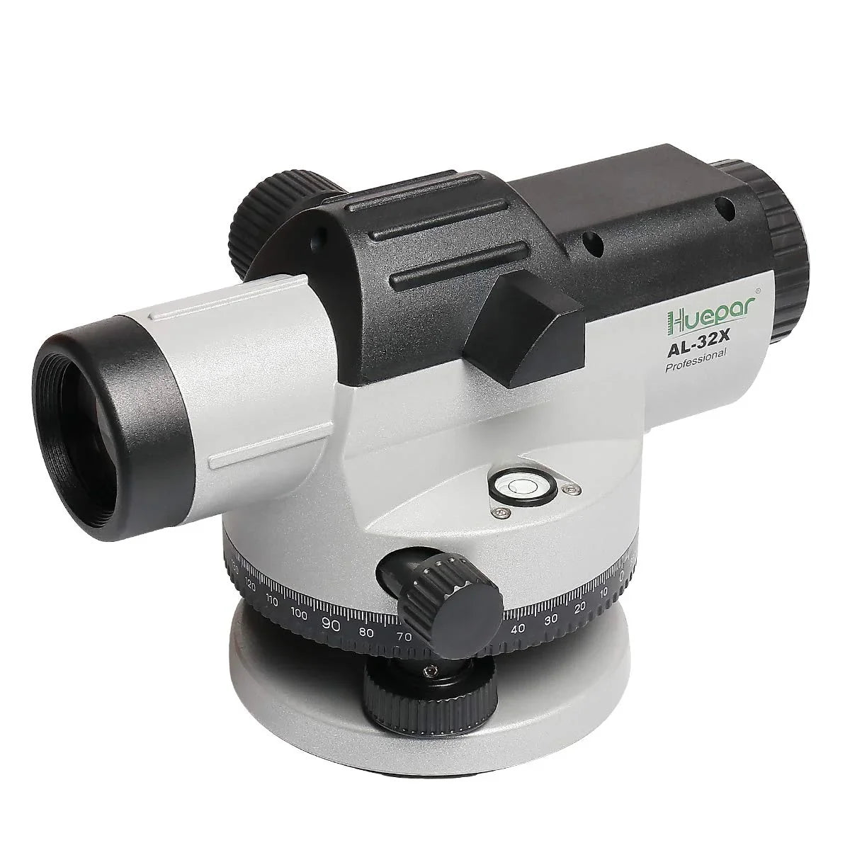 Huepar 32x Automatic Optical Level 393ft/120m with Self-Leveling Magnetic Dampened Compensator