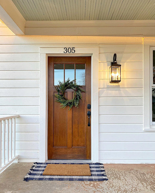 Which type of wood is best for a front door?