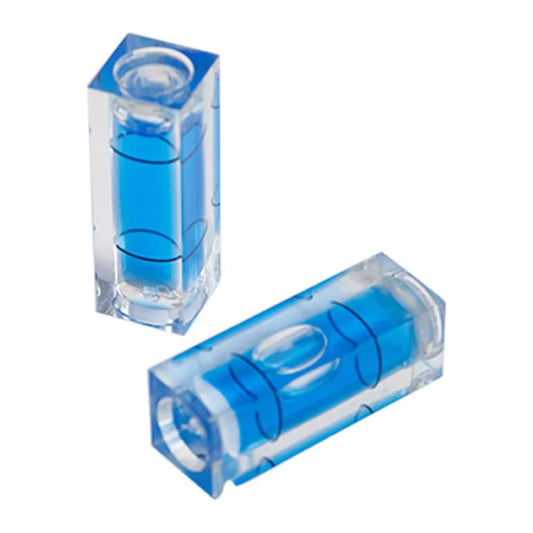 2pcs Precision Bubble Level Tool for Horizontal Measuring, 29x10mm
