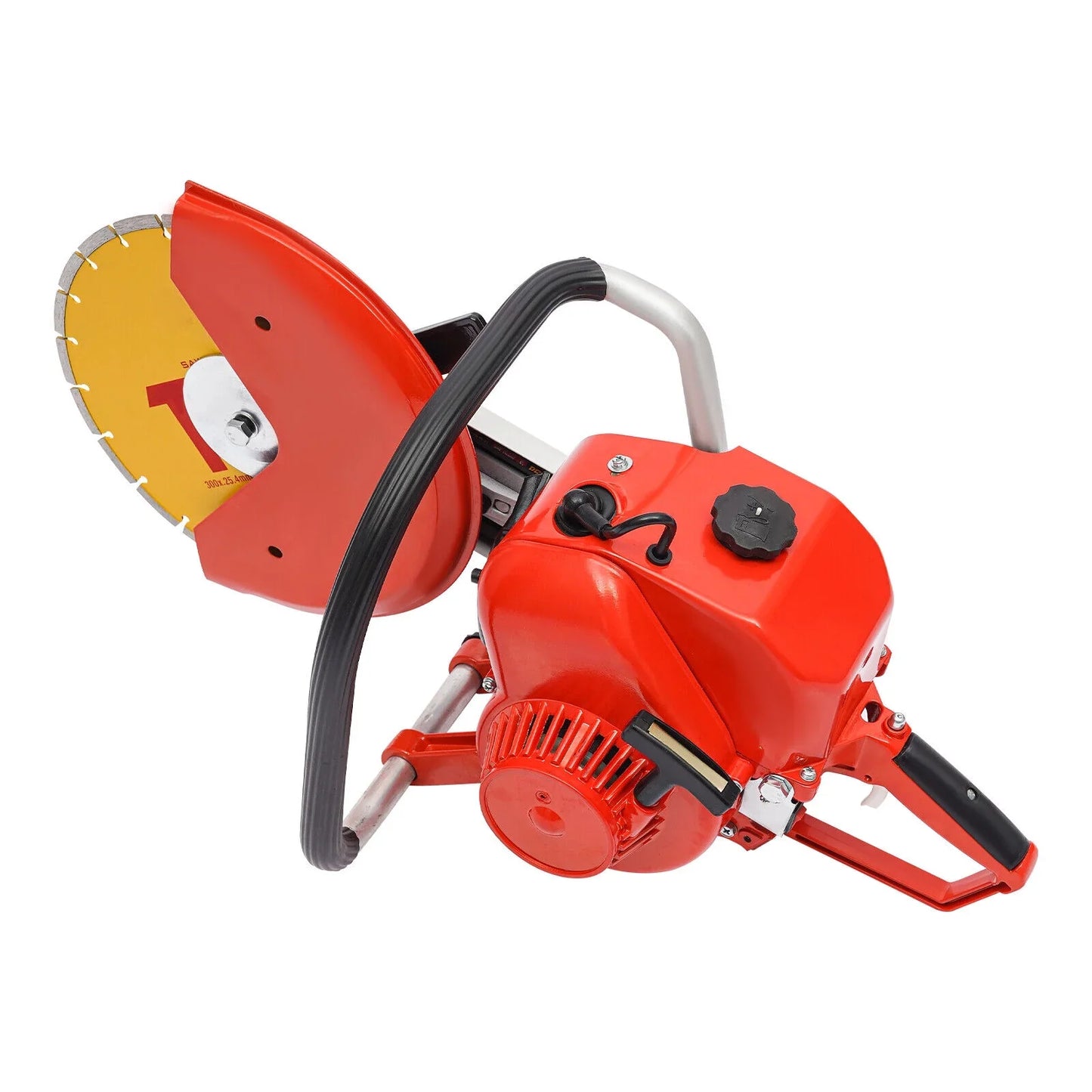 78.5CC Gas Powered Concrete Circular Saw Cutter Diamond Saw Blade 2.9KW 5500RPM