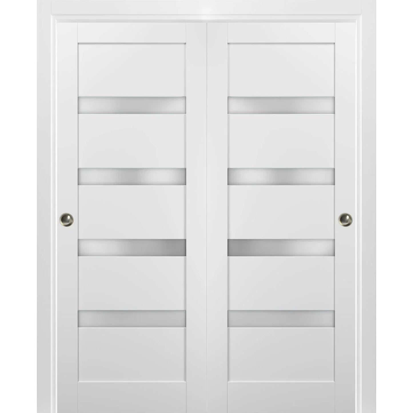 Sliding Closet Bypass Doors 72 x 80 with hardware
